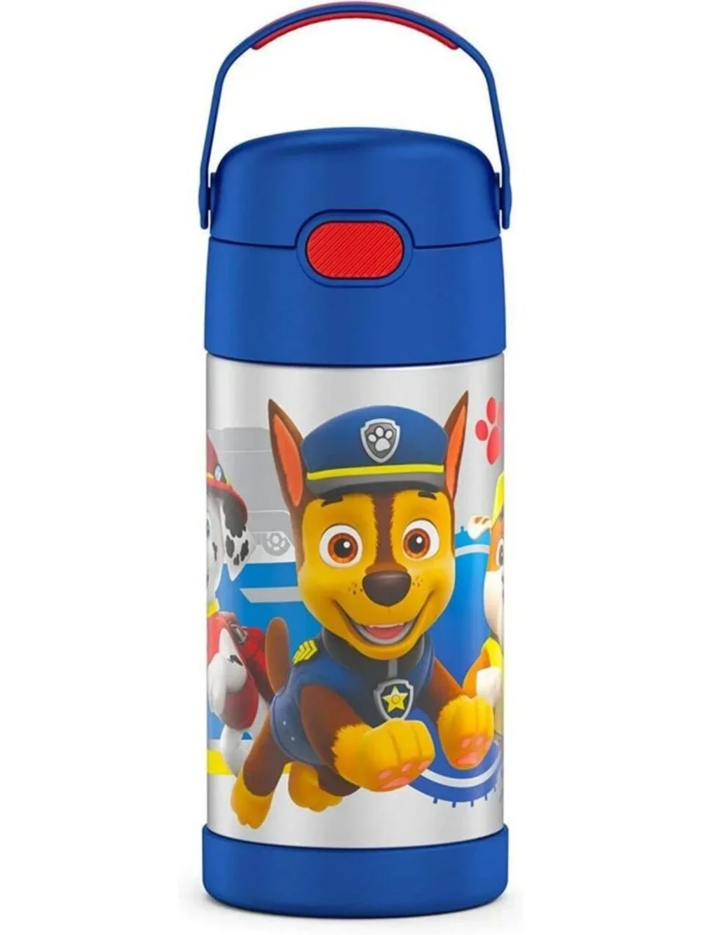 12oz Insulated Kids Straw Water Bottle - Stainless Steel, Vacuum Sealed, 2 Pack